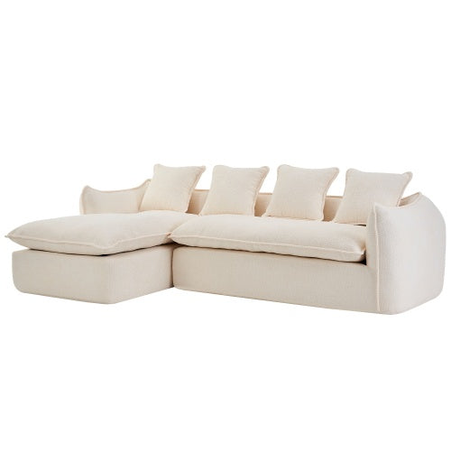 Oversized L-Shape 3-Seater Sofa + Chaise – LuneluX Home